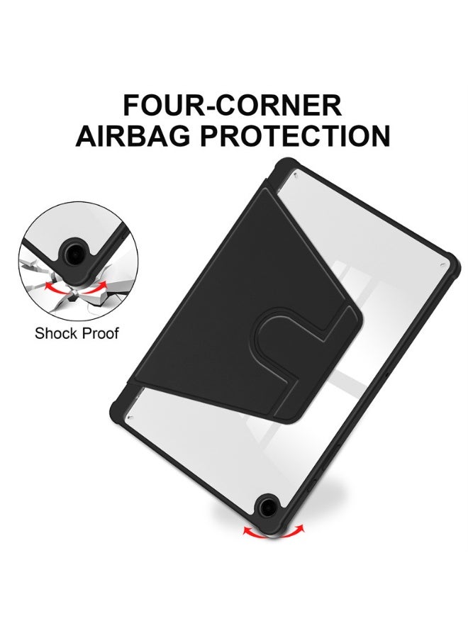 eGreen99 for Honor Pad X7 8.7 inch Case Cover,Tablet Protective Case  , Acrylic 360 ° Rotating Design, Automatic Wake-up/sleep, Soft Leather，Black - Image 4